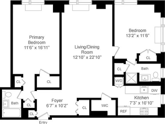 2nd image of 400 E 54th St APT 17F
