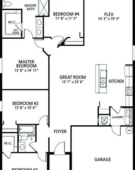 Elevation E - 1st Floor