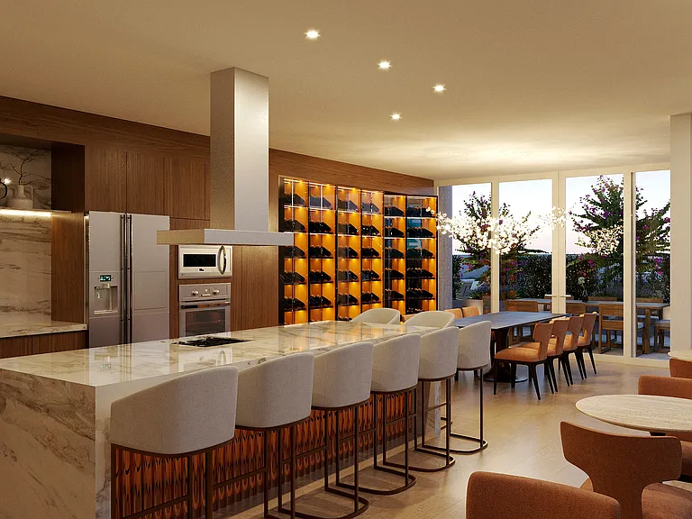 The Astrie Apartments Kitchen