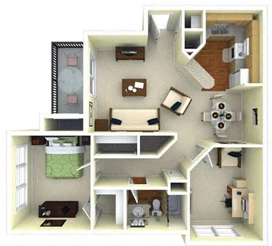 Floor plan Bradford