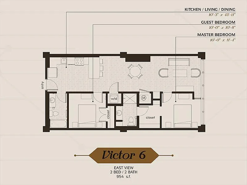 Floor plan Victor