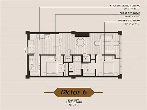 Floor plan Victor