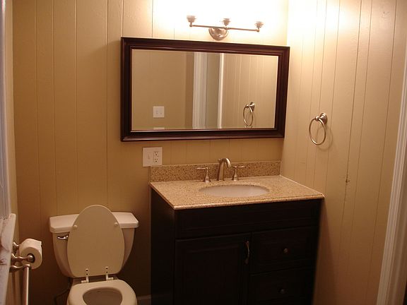 Mater Bath with granite and new cabinet