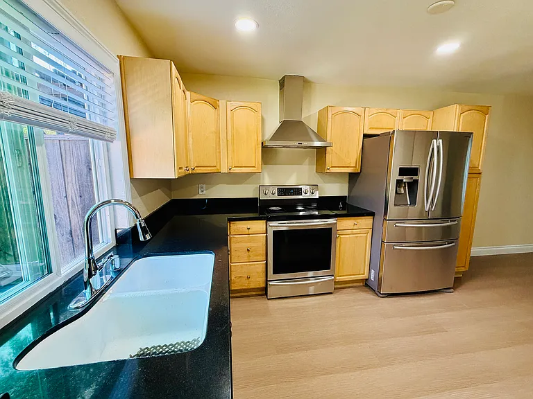 Kitchen with Stainless Steel Appliances
