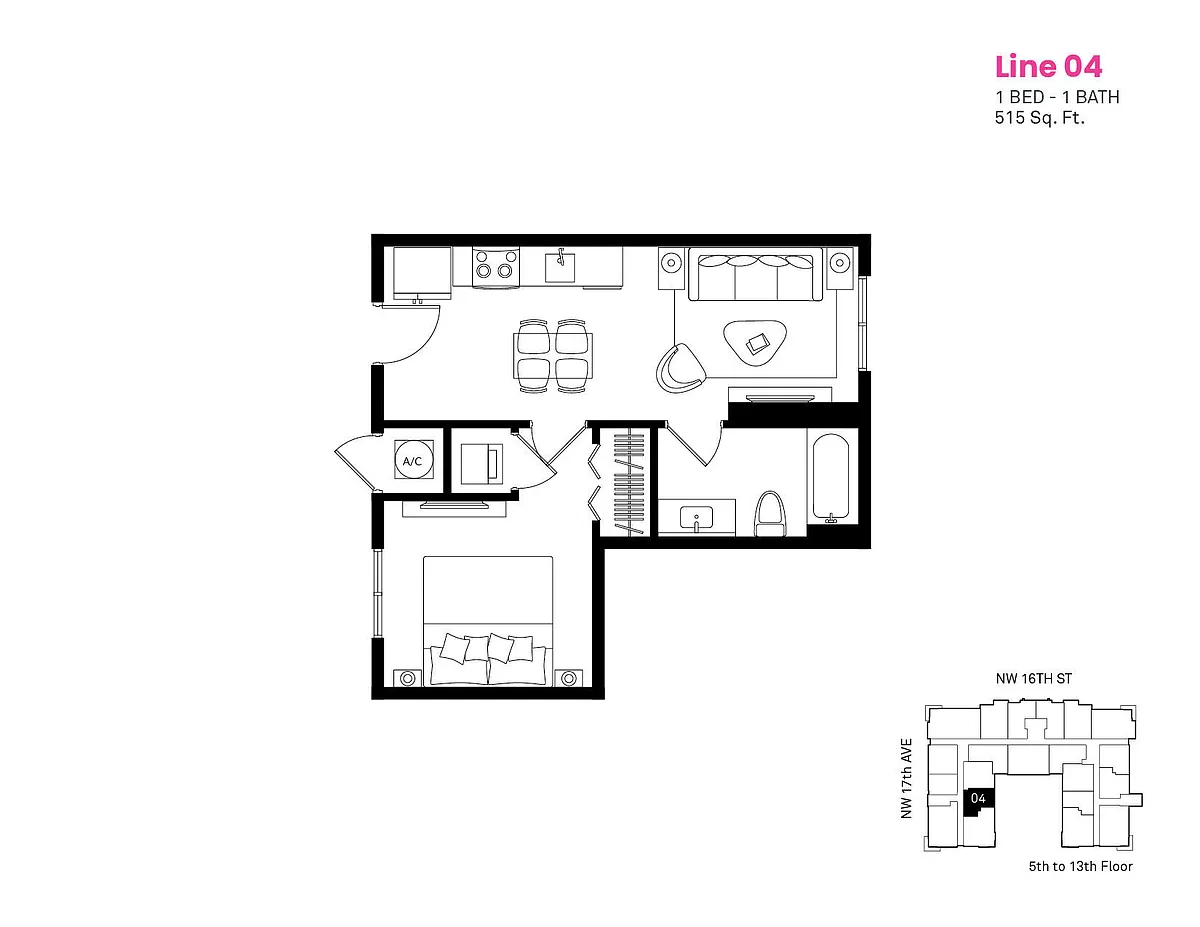 Floor plan Line 04