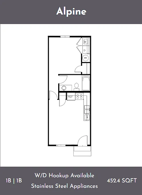 Floor plan Alpine