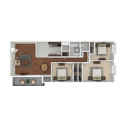 Floor plan Pine Classic