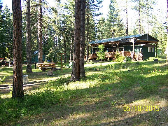 Looking NE at house