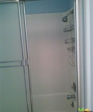 Shower over tub