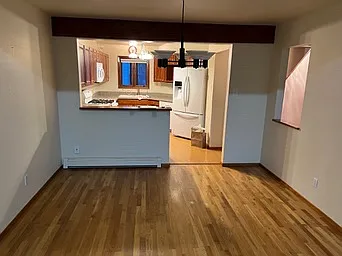 kitchen from dining room