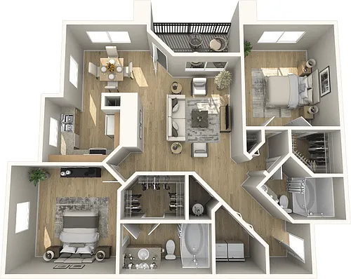 Floor plan B2R - Morgan