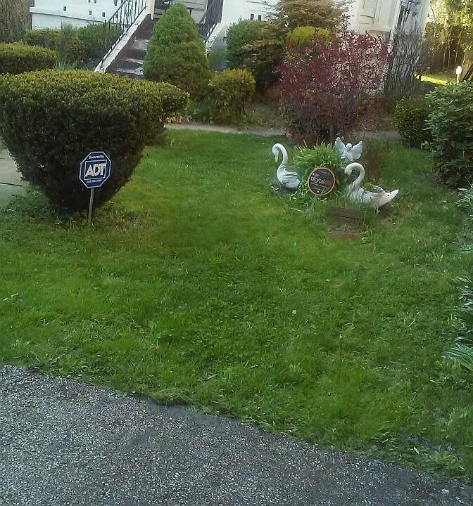 fenced in front yard with porch