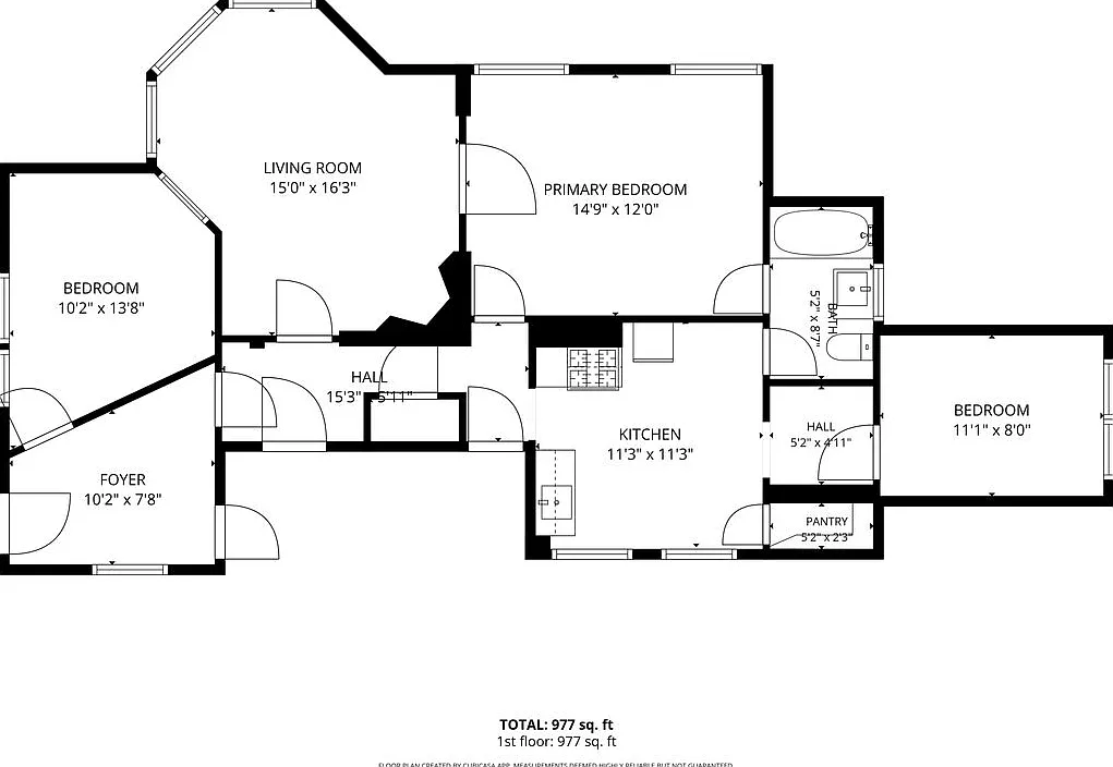 3 bed, 1.0 bath, 1324 sqft, $2,700 — Photo 1