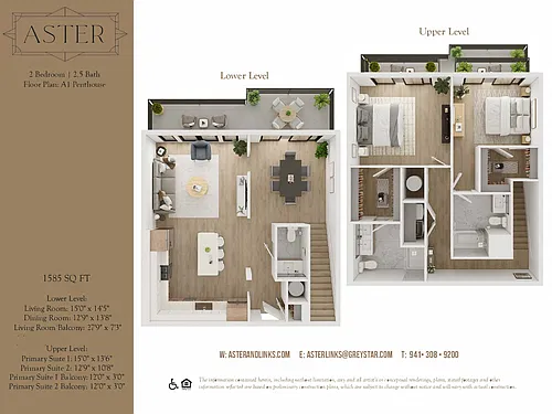 Floor plan Aster A1 Penthouse
