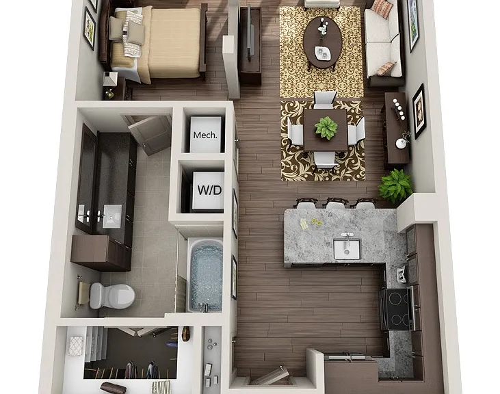 ALARA Uptown Luxury Apartments — Photo 25