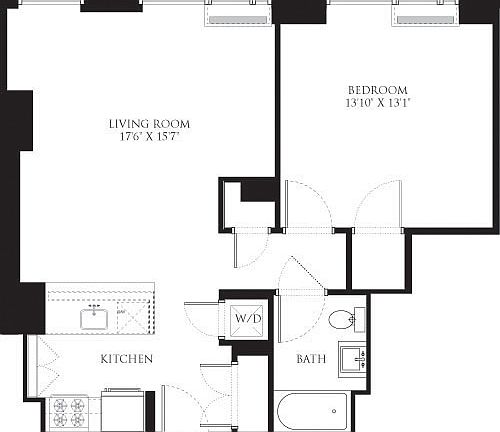 2nd image of 500 W 23rd St APT 4K