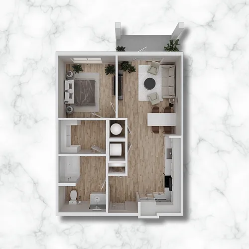 Floor plan 1A - HC