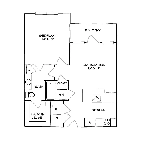 Floor plan Design 1A