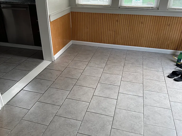Dining room, connects to balcony