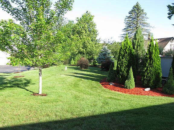 Beautifully landscaped views