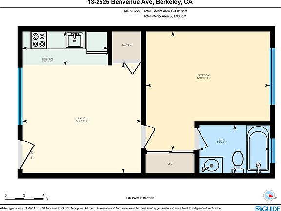 5th image of 2525 Benvenue Ave #13
