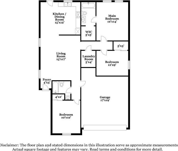 3 bed, 2.0 bath, 1224 sqft, $2,260 — Photo 2