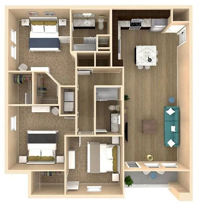 Floor plan Vista