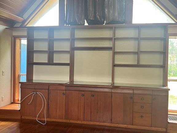 living room built ins