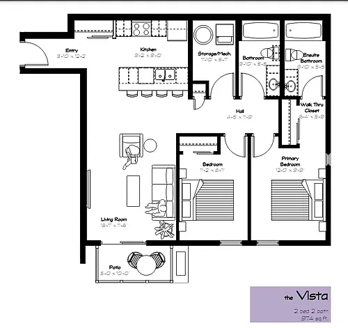 Floor plan The Vista