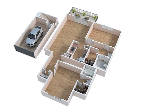 Floor plan Madrid