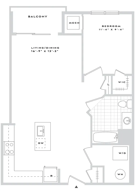 Floor plan B2-A06