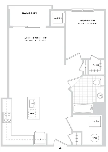 Floor plan B2-A06