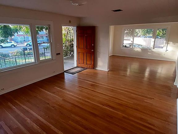 Large family room and dining room area