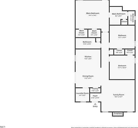 3 bed, 2.0 bath, 1448 sqft, $1,725 — Photo 2