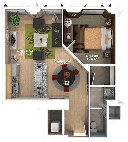 Floor plan E6 Sky Suite