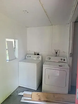 Carport laundry