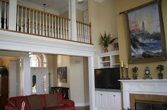 2 story family room