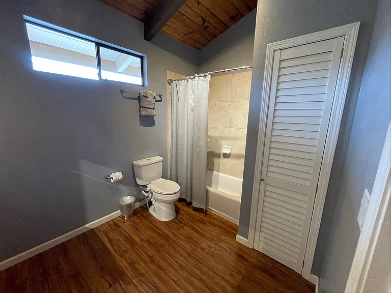 Main bathroom - ensuite to bedroom