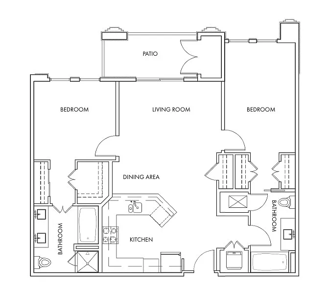 Floor plan Gramercy Downtown