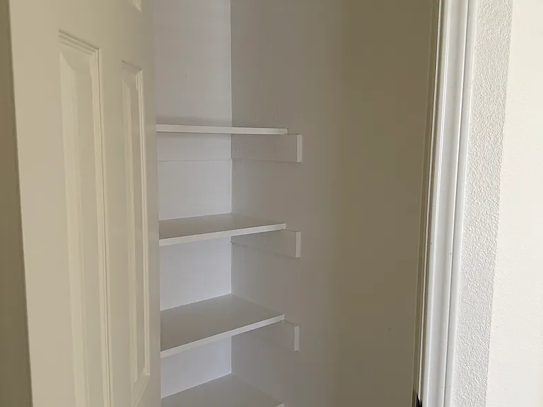 Upstairs hall storage