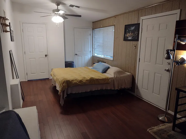 Master bedroom backdoor