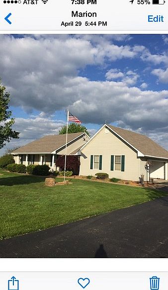 Front View from road