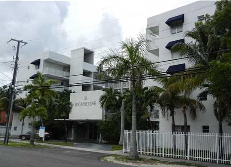 Front of building