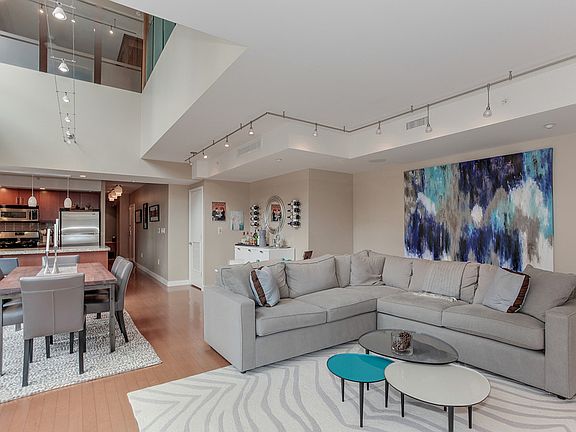 LIVING ROOM AND DINING AREA