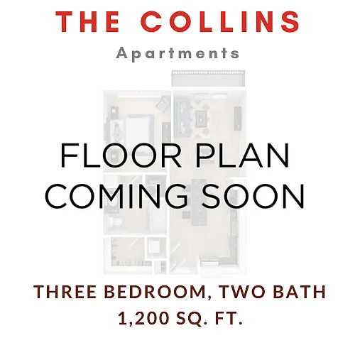 Floor plan Three Bedroom Two Bathroom