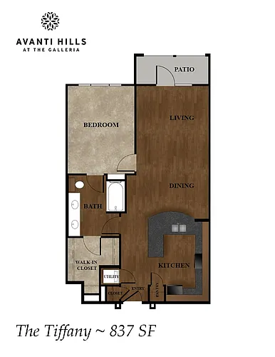 Floor plan A3 Tiffany