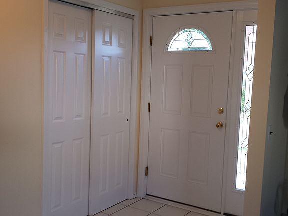 Front Door and Closet