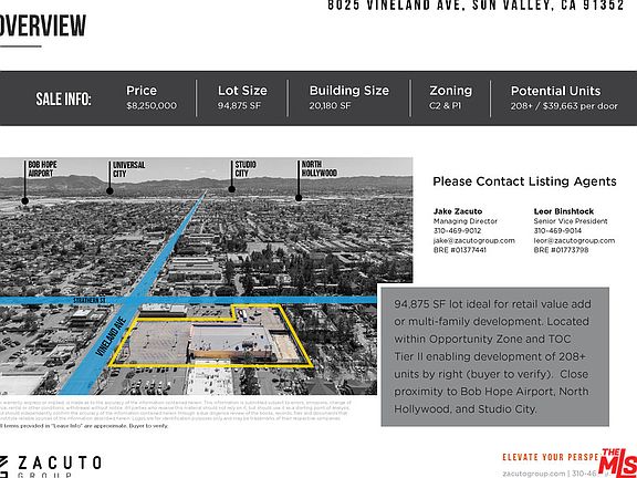 2nd image of 8025 Vineland Ave