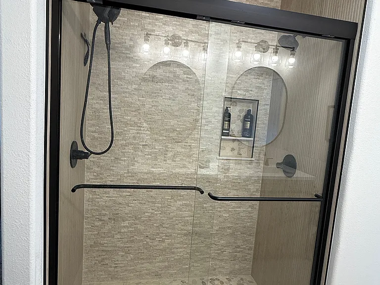 Primary bedroom shower