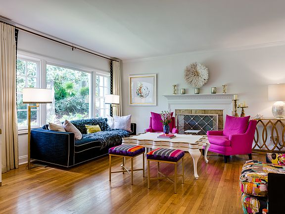 living room overlooking park